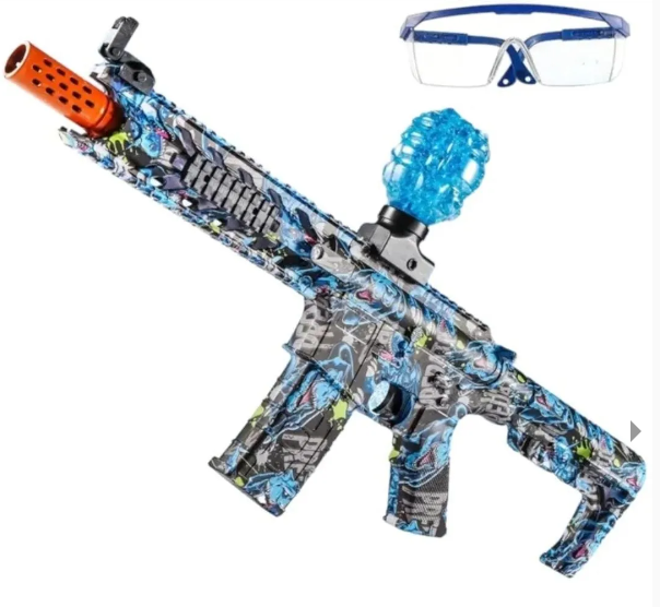 Rifle hidrogel recargable con accesorios